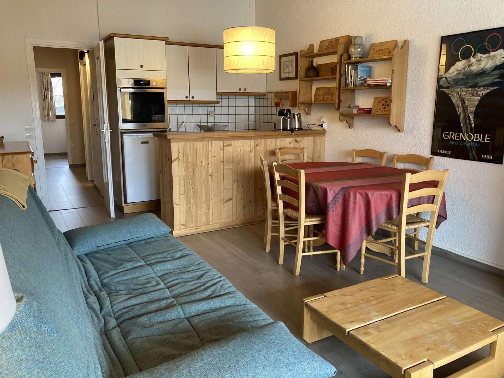 Appartement Cosy 6 Pers, Centre Alpe D'Huez, Proche Pistes/Activites, Balcon Sud - Fr-1-405-359 Εξωτερικό φωτογραφία